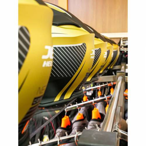 Cască Moto Flip-Up JET RUMBLE Scorpion · Galben / Negru 