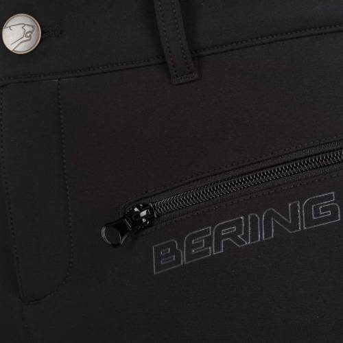 Pantaloni Moto Damă din Textil BERING LADY ALKOR · Negru 