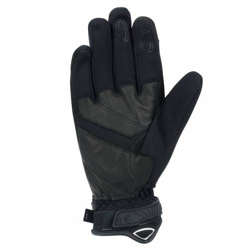 Mănuși Moto din Piele & Textil BERING KX 2 · Negru 