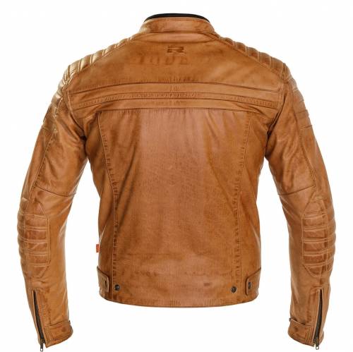Geacă Moto din Piele RICHA DAYTONA 2 Mărimi Extra · Maro 