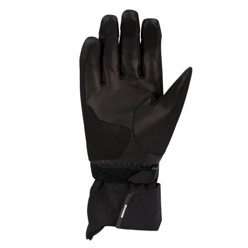 Mănuși Moto Damă de Iarnă din Piele & Textil BERING LADY KAYAK · Negru 