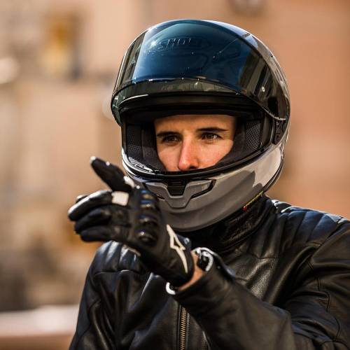 Cască Moto Integrală SHOEI NXR2 Prologue TC-4 · Negru / Verde / Gri 