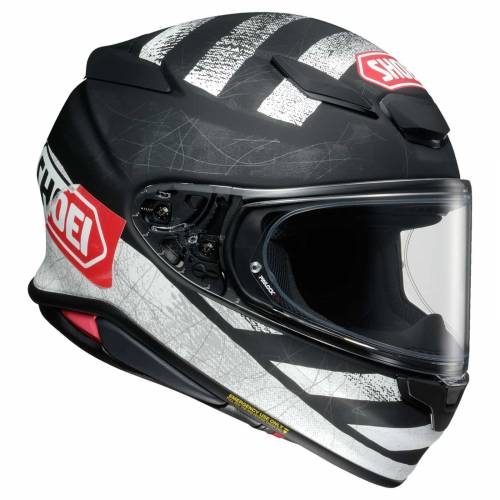 Cască Moto Integrală SHOEI NXR2 Scanner TC-5 · Negru / Alb / Roșu 