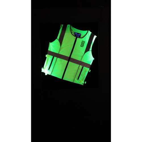 Vestă Reflectorizantă OJ ATMOSPHERE METROPOLITANE FLASH · Verde-Fluo 