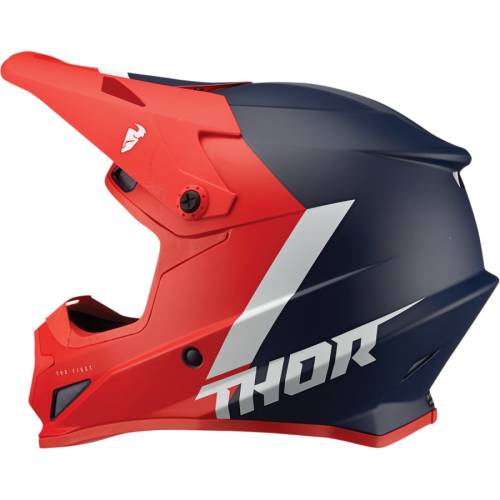 Cască Enduro - Cross THOR SECTOR CHEV · Roșu / Albastru 