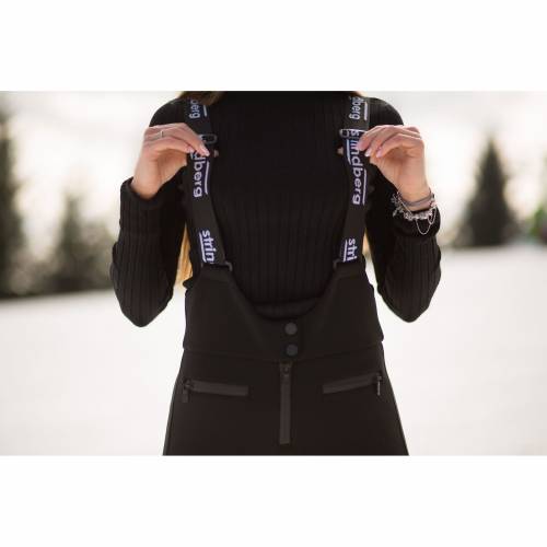 Pantaloni Outdoor / Schi Damă STRINDBERG 5177 SCHOELLER · Negru 