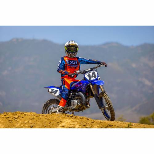 Tricou Enduro Copii FXR RACING CLUTCH PRO MX · Albastru / Alb / Galben 