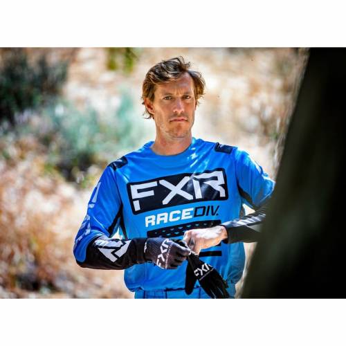 Tricou Enduro FXR RACING OFF-ROAD MX · Negru / Gri 
