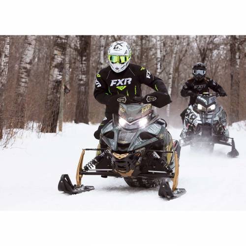 Geacă Snowmobil FXR RACING ADRENALINE F.AS.T. · Negru 