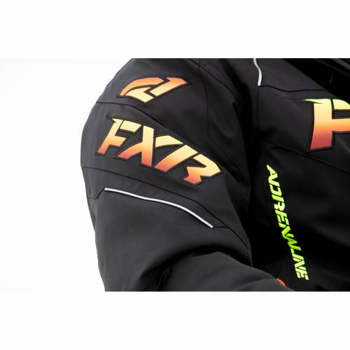 Geacă Snowmobil FXR RACING ADRENALINE F.AS.T. · Negru 