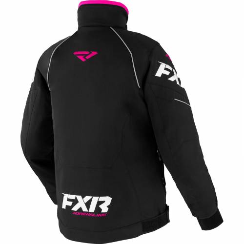 Geacă Snowmobil Damă FXR RACING ADRENALINE F.A.S.T. · Negru / Roz 