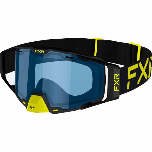 Ochelari Snowmobil FXR RACING COMBAT · Negru / Galben-Fluo 