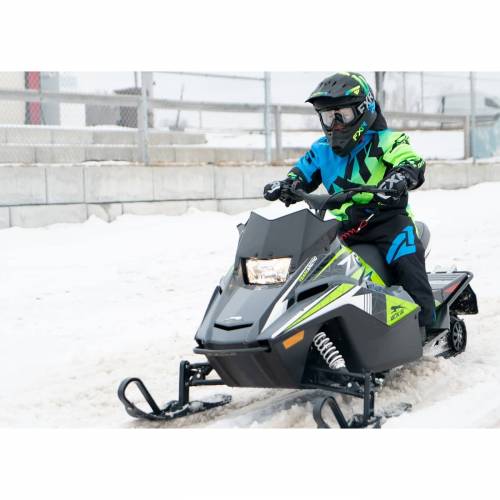 Cască Enduro - Cross Copii FXR RACING LEGION · Negru Mat / Galben-Fluo 