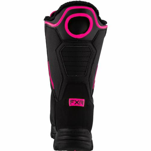 Cizme Snowmobil Damă FXR RACING HELIUM BOA · Negru / Roz 
