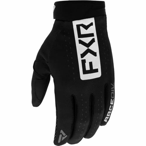 Mănuși Enduro Copii FXR RACING REFLEX MX · Negru / Alb 