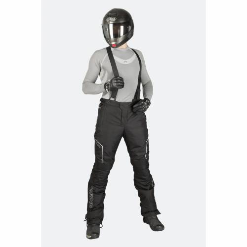 Pantaloni Moto din Textil BERING DUSTY · Negru 