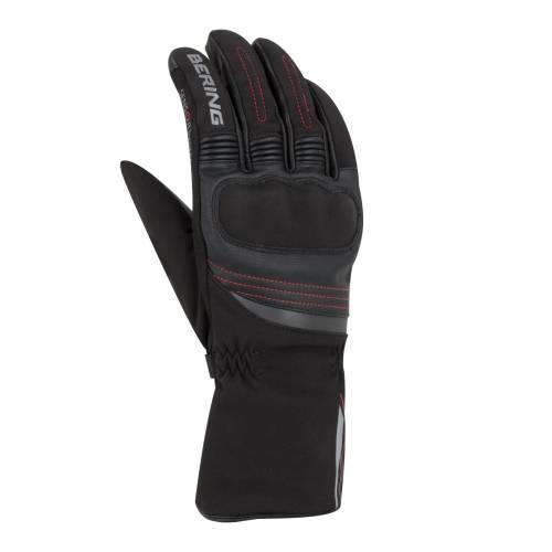 Mănuși Moto din Piele & Textil BERING LISBOA · Negru 