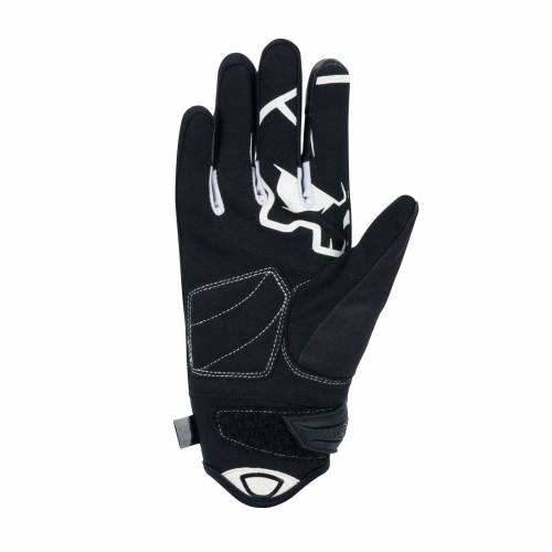 Mănuși Moto Damă din Textil BERING LADY WALSHE · Negru / Alb 