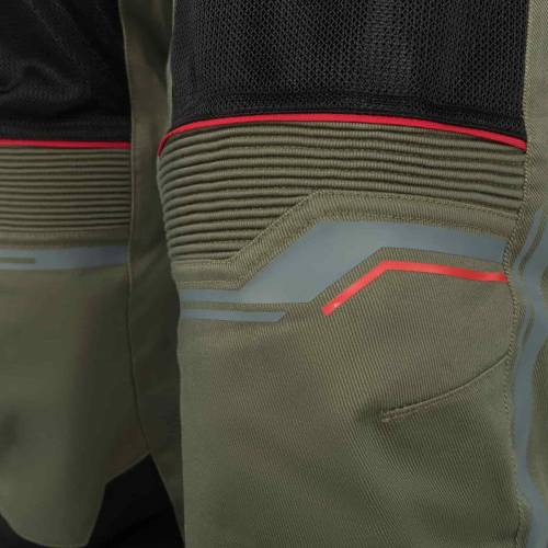 Pantaloni Moto de Vară din Textil BERING BAMAKO · Negru / Kaki 