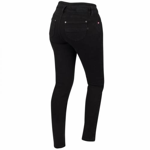 Blugi Moto Damă Stretch cu DuPont Kevlar BERING LADY PATRICIA Slim Fit · Negru 