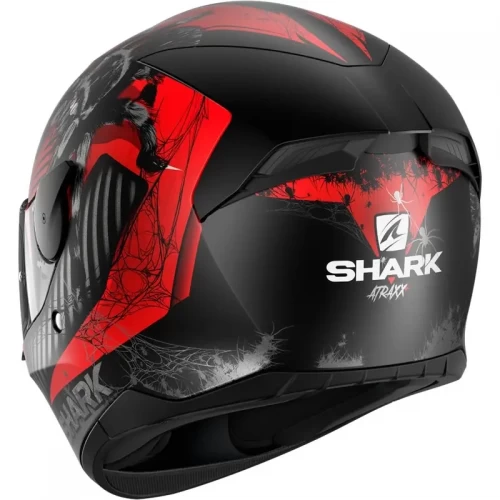 Cască Moto Integrală SHARK D-SKWAL 2 ATRAXX MAT · Negru / Roșu / Gri 