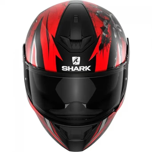Cască Moto Integrală SHARK D-SKWAL 2 ATRAXX MAT · Negru / Roșu / Gri 