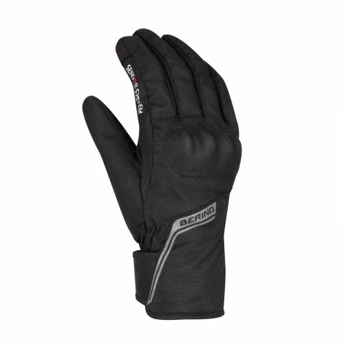 Mănuși Moto Damă din Textil BERING LADY WELTON · Negru 