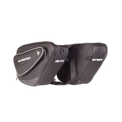 Geantă Moto pentru Șa Extensibilă BAGSTER RIVAL 20-30L · Negru 