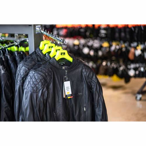 Geacă Moto din Piele RICHA YORKTOWN · Negru 