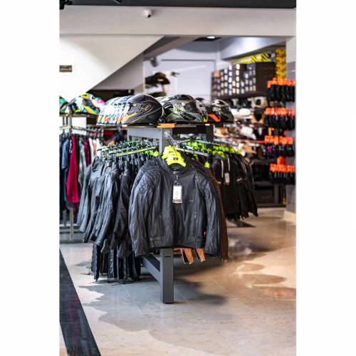Geacă Moto din Piele RICHA YORKTOWN · Negru 