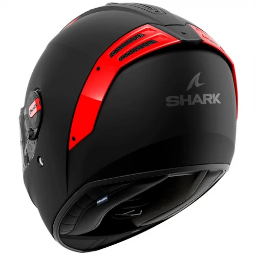 Cască Moto Integrală SHARK SPARTAN RS BLANK MAT SP · Negru / Roșu 