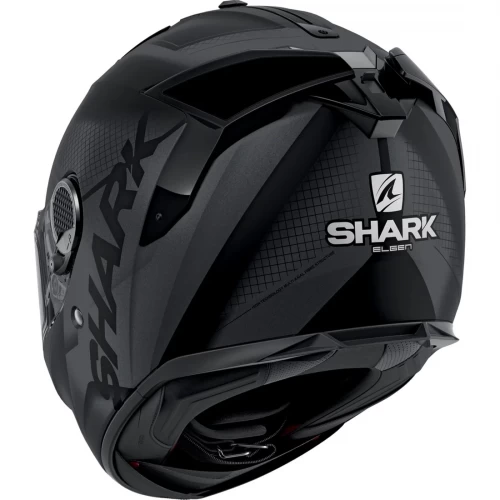 Cască Moto Integrală SHARK SPARTAN GT BCL. MICR. ELGEN MAT · Negru Mat 