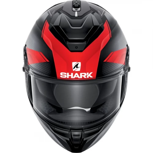 Cască Moto Integrală SHARK SPARTAN GT BCL. MICR. ELGEN MAT · Negru Mat / Roșu 