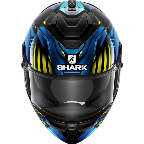 Cască Moto Integrală SHARK SPARTAN GT BCL. MICR. REPLIKAN · Negru / Albastru / Galben 