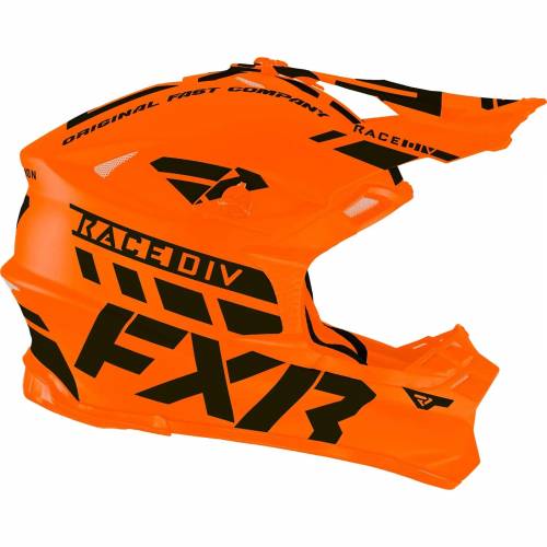 Cască Enduro - Cross - Snowmobil FXR RACING BLADE RACE DIV · Portocaliu / Negru 