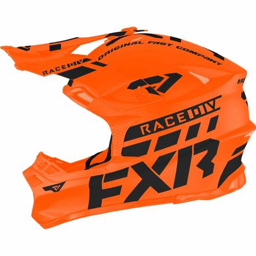 Cască Enduro - Cross - Snowmobil FXR RACING BLADE RACE DIV · Portocaliu / Negru 