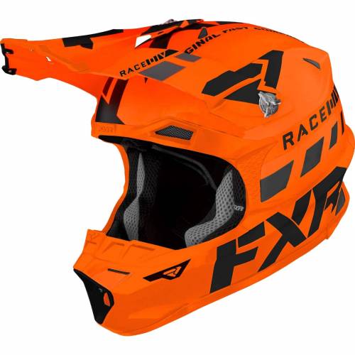 Cască Enduro - Cross FXR RACING BLADE RACE DIV · Portocaliu / Negru 