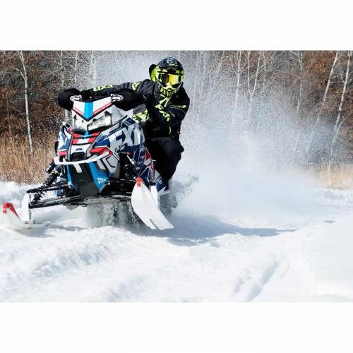 Cască Enduro - Cross - Snowmobil FXR RACING CLUTCH EVO LE · Negru / Roșu / Galben-Fluo 