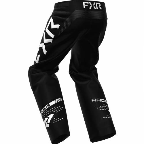 Pantaloni Enduro - Cross FXR RACING COLD CROSS RR · Negru / Alb 