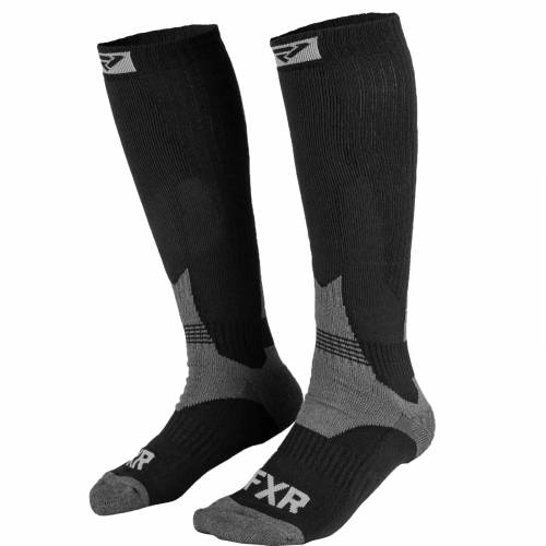 Șosete Enduro - Cross FXR RACING BOOST PERFORMANCE · Negru / Gri 