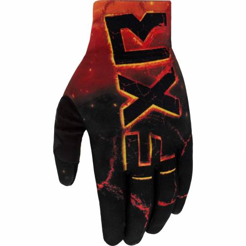 Mănuși Enduro FXR RACING PRO-FIT LITE MX · Negru / Roșu 