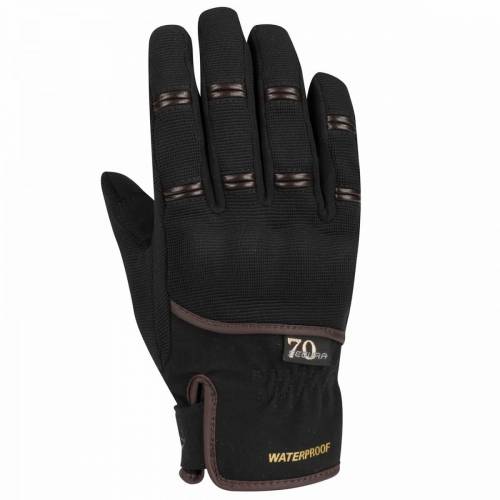 Mănuși Moto Damă din Textil SEGURA LADY ZEEK · Negru / Maro 