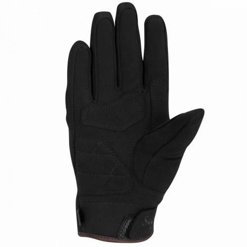 Mănuși Moto Damă din Textil SEGURA LADY ZEEK · Negru / Maro 