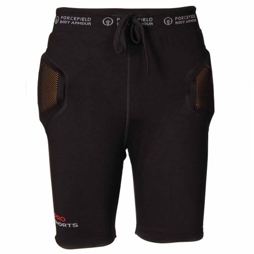 Pantaloni Protecție Enduro - Cross FORCEFIELD PRO SHORT L2 · Negru 