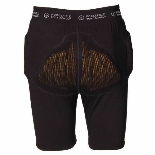 Pantaloni Protecție Enduro - Cross FORCEFIELD PRO SHORT L2 · Negru 