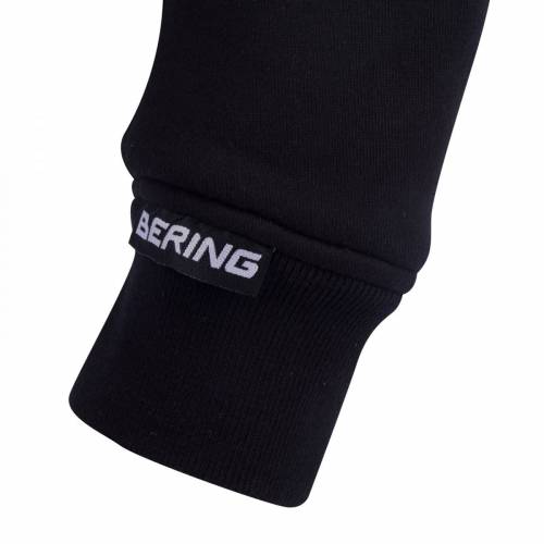 Hanorac Moto cu Protecții & Kevlar BERING HOODIZ 2 · Negru / Roșu 