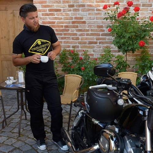 Pantaloni Moto din Textil TRILOBITE 1864 DUAL 2IN1 · Negru 