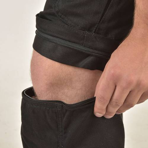 Pantaloni Moto din Textil TRILOBITE 1864 DUAL 2IN1 · Negru 