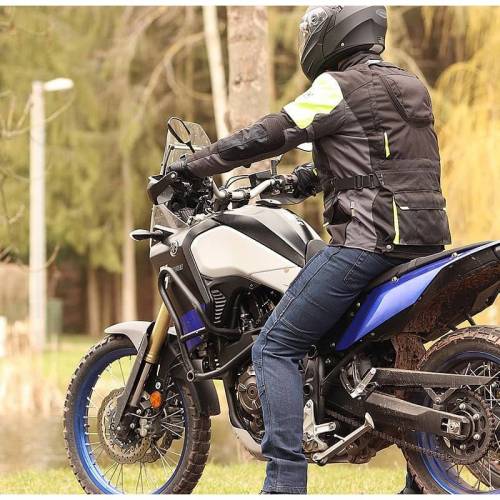 Blugi Moto cu Kevlar TRILOBITE PARADO Slim Fit · Indigo 