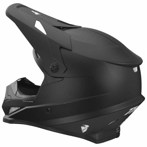 Cască Enduro - Cross THOR SECTOR SOLID · Negru 